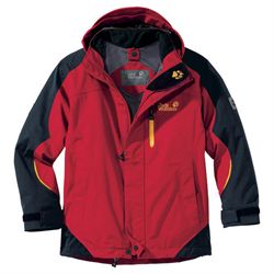 Jack Wolfskin Kids Mountain Trail Jacket Indian Red